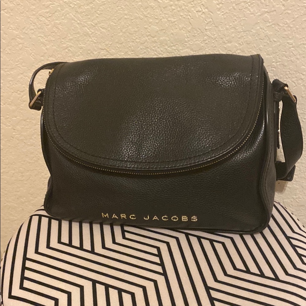 Marc Jacobs Black Leather Shoulder Bag